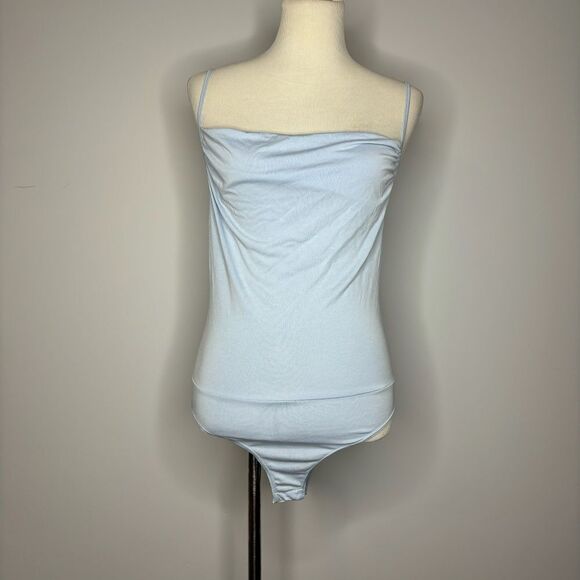 Blush Boutique- Baby Blue Body Suit - Picture 1 of 4